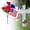 Bouquet Carnation C, variant on 7 Head Red White Blue Patriotic Artificial Flower Bouquet With Mini US Flag Waterproof Faux Carnation Rose Mum Stems For Memorial Day Veterans Day Independence Day Cemetery Grave Outdoor Decor