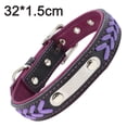 thumbnail image 2 of Collar para perros tapizado en neopreno jacquard reflectante 3M de seguridad suave de 9 colores de Blueberry Pet, 2 of 5