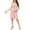 Pink, variant on pstuiky Maternity Dresses Oversized Solid Color Off the Shoulder Mid-Length Dress Leisure Slim Fit Sleeveless Sundress Summer Dresses for Women
