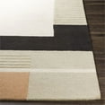 thumbnail image 3 of Surya Emma EMM-2303 60 x 90" Rectangle Wool Rug in Tan/Light Beige/Black, 3 of 7