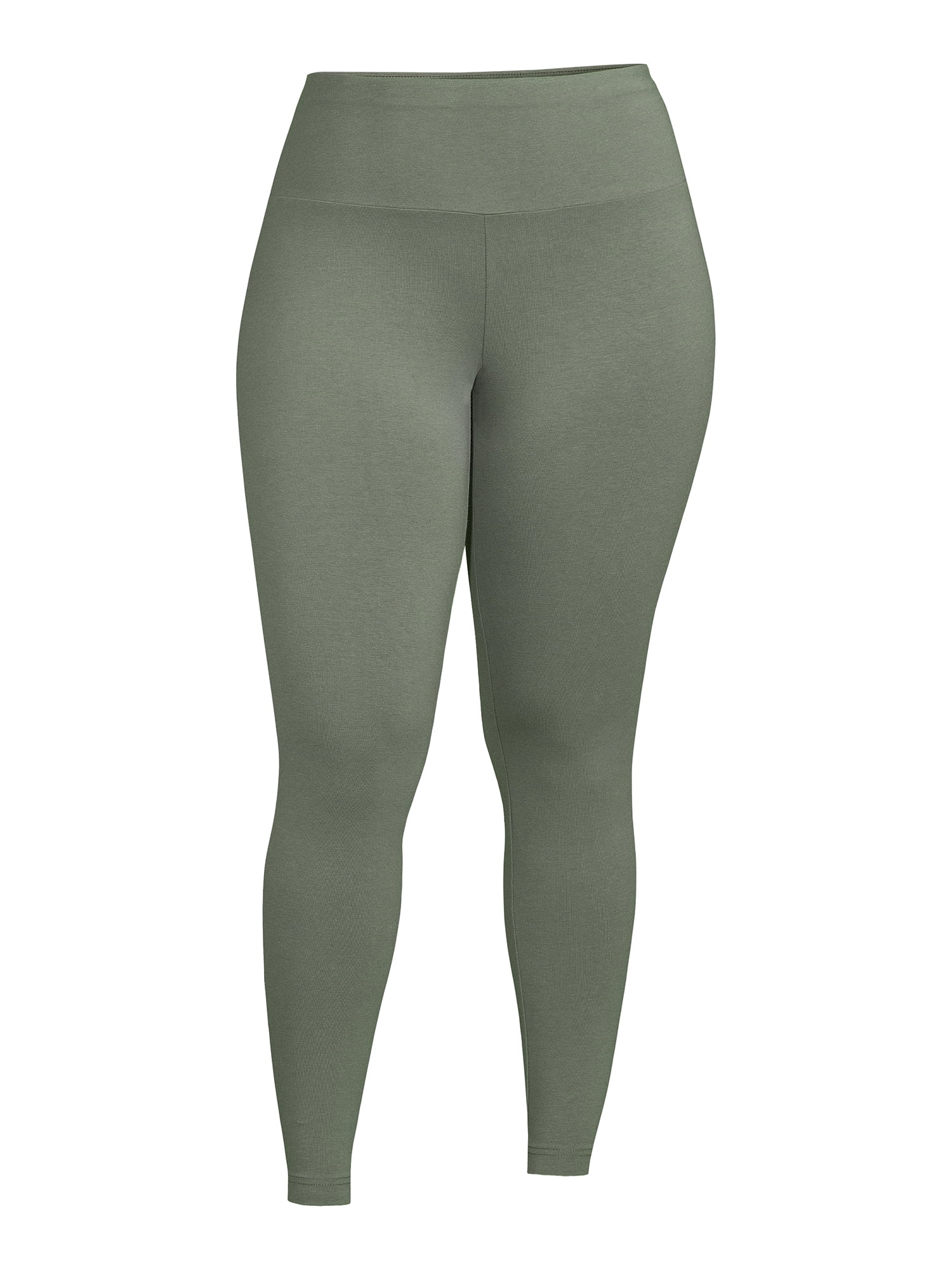 Terra & Sky Women's Plus Size High Waist Leggings