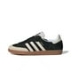 thumbnail image 3 of Zapatillas de skate adidas samba OG de piel suave para hombre y mujer, zapatillas informales planas para deportes al aire libre, color tonal, de Wales Bonn Pony, 3 of 5