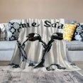 thumbnail image 2 of Orinice Penguin Cute Fun Warm Light Blanket Soft Blanket For All Seasons - Decorative Blanket for Living Room, Sofa - Super Soft Blanket, 2 of 6