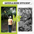 thumbnail image 3 of Cordless Pole Saw 8-Inch for Tree Trimming, Reach up to 15 feet, Auto Oiling, Multi-Angle, Telescoping Tool-Less Electric Pole Saw, Tree Trimmer with Battery & Charger, 3 of 11