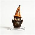 thumbnail image 7 of Halloween 2D Acrylic Witch Hat Bird Ornament, Flat Lightweight Desktop Decor Piece, Unique Spooky Craft Accessory for Table Shelf, Indoor Halloween Holiday Home Atmosphere Decoration, 7 of 7
