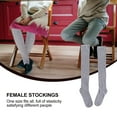 thumbnail image 3 of unbranded 1Par Calcetas Largas De Para Mujer Con Simple Y Confortable, 3 of 6