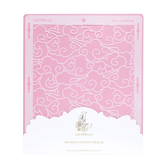 Lacupella Cake Stencil Cloud Pattern AIRA