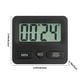 thumbnail image 3 of Reloj despertador con pantalla Simples, despertador para estudiantes, reloj electrónico con luz de fondo blanca, calendario perpetuo, despertador, 3 of 6