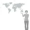 thumbnail image 2 of World Map Wall Art Earth Atlas Decal Sticker, 2 of 4