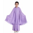 thumbnail image 7 of EnJoCho Kids Girls Abaya Musli𝗆 Full Cover Lace Hijab Dress Kaftan 𝖣ubai 𝖨slamic Prayer Eid Robe Maxi Skirt 2pcs Set Hijabi Modest Wear Childrens Outfit, 7 of 7