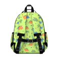 thumbnail image 3 of Green Dinosaurs Cacti Hearts Cute School Backpack Bag for School with Padded Back and Adjustable Shoulder Straps 15.25"x11.5"x5.25", 3 of 5