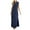 Navy, variant on Siilsaa Summer Dresses for Women Women's Summer Casual Loose Short Sleeve Long T Shirt Dress Split Maxi Beach Sundress Travel Vacation Outfits Black,M