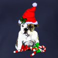 thumbnail image 3 of CafePress - English Bulldog Christmas Long Sleeve T Shirt - Womens Hooded Shirt, 3 of 3