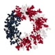 thumbnail image 1 of Patriotic Independence Day Wreath 45cm Front Door Wreath for Indoor Festival Gloria Corona del Día de la Independencia, 1 of 9