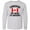 AC-Heather Grey, variant on Inktastic Canada Flag Awesome Canadian Long Sleeve Youth T-Shirt