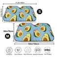 thumbnail image 3 of Kdxio Flowers Avocado Print Windshield Sun Shade,UV Rays and Sun Heat Protection,Sunshade for Car Windshield,Car Shade Front Windshield - Small, 3 of 6