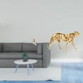 thumbnail image 2 of Organizador De Pared Plegable Con Gancho Y Escultura De Guepardo Dorado. Centro De Mesa Decorativo Para Baño, Armario, Oficina Y Hogar., 2 of 8