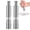 B. 2pcs, variant on Salt And Pepper Mills - Onee Handed Salt And Pepper Mill, Manual Pressing Salt And Pepper Grinder | Salt Pepper Grinders With Button Tops, Stainless Steel Base And Rod Thumb Pepper Grinder