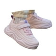 thumbnail image 3 of REDARER Girls Lightweight Sneakers for School, Breathable Comfortable Everyday Shoes with Fixed Design, Casual Walking Shoes,Color:Pink,Size:9-9.5 Years, 3 of 9