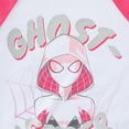 thumbnail image 5 of Marvel Spider-Gwen Ghost Spider Short Sleeve T-Shirt and French Terry Shorts Set (Girls), 2 Piece Set, Sizes 4-10, 5 of 7
