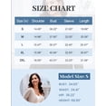 thumbnail image 6 of Women's Cardigans Sweaters,Cropped Shrug Bolero,Striped Textured V Neck Long Sleeve Button Winter Sweater Top, 6 of 8
