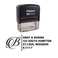 thumbnail image 2 of Printtoo Custom Family Return Address Personalized Wedding Invitation Rubber Stamp Gifts, 2 of 6