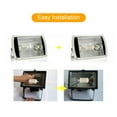 thumbnail image 2 of 10W 75-LED R7S Base Corn Light, AC 110-130V, 360° Illumination, Stepless Dimmable, 6000K Cool White, 1000LM, IP42 Waterproof, Ceramic Material, 50000H Lifespan for Home, Office, Restaurant Lighting, 2 of 6