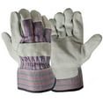 thumbnail image 3 of (2 pack) Hyper Tough Leather Palm Glove PDQ, 3 of 4