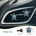 thumbnail image 3 of Ambientador Oriesse de Car Decor con forma de tortuga marina, 2 unidades, 3 of 7