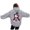 A01-Grey, variant on Womens Floral Hoodies Sweatshirts Casual Long Sleeve Loose Fit Drawstring Hooded Pullover