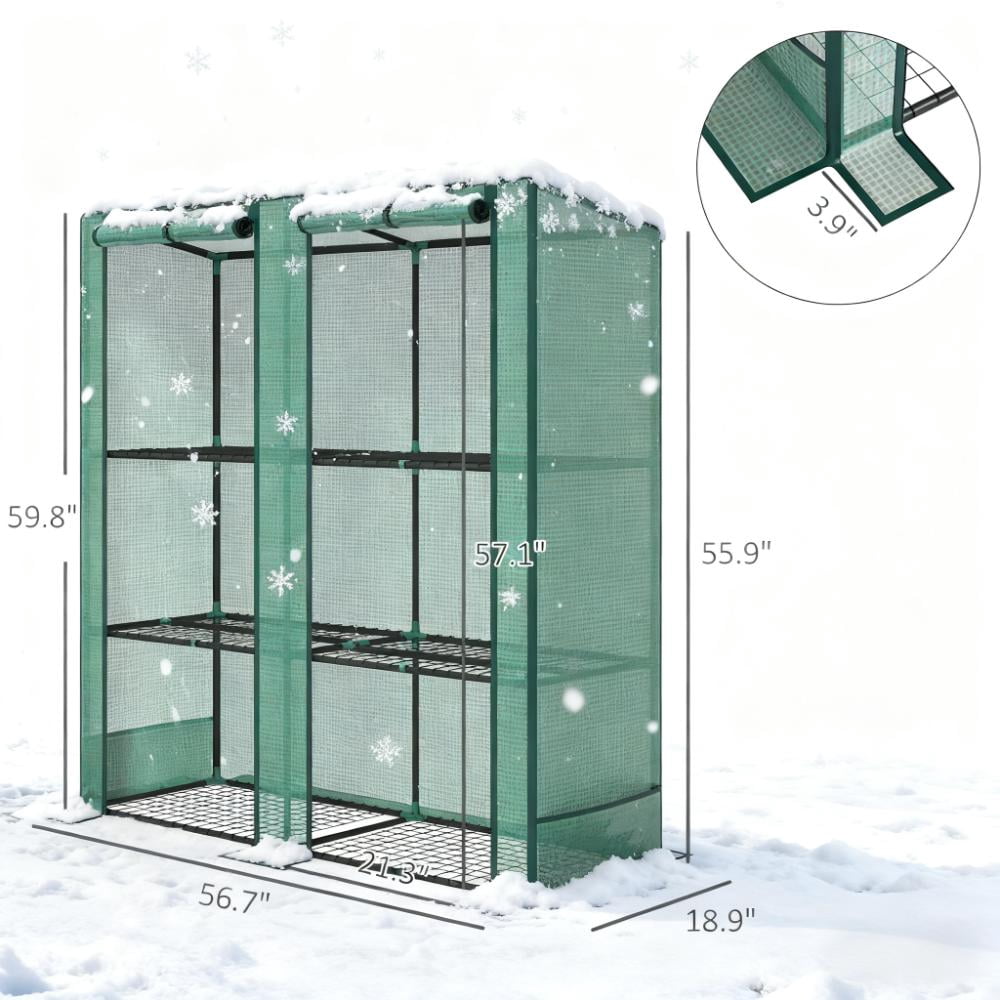 Lean-to Greenhouse Portable Green House
