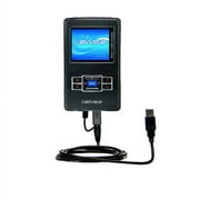 Classic Straight USB Cable suitable for the iRiver H320 with Power Hot Sync and Charge Capabilities - Uses Gomadic TipExchange Technology
