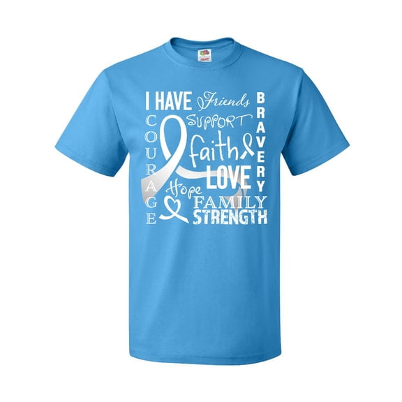 Inktastic I Have... Inspirational Words for Those Battling Lung Cancer T-Shirt