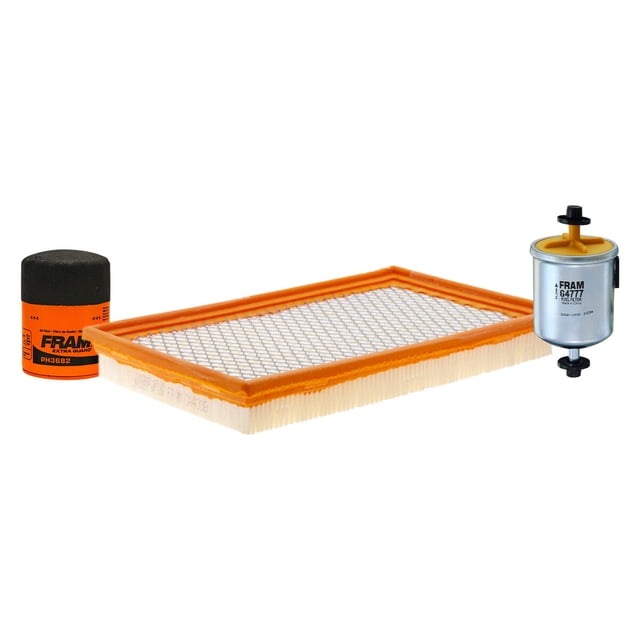 Kit De Filtro De Aire, Filtro de Aceite y Filtro de Combustible 3 PIEZAS Compatible con Nissan Axxess L4 2.4L DE 1990 A 1995