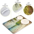 thumbnail image 4 of Vintage Palm Tree Dish Drying Mat, Absorbent Microfiber Pad Protector For Kitchen Counter Top Mat Dish Drainboard 16x18in Home Decor, 4 of 7
