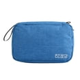 thumbnail image 1 of OUSITAID Makeup Bag Portable Hook Design Polyester Multiple Compartments Travel Cosmetic Organizer for Women, 1 of 10