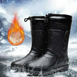 Fashion Winter Warm Rain Boots Bottes De Pluie À Tube Moyen - Temu