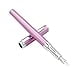 thumbnail image 3 of Abcsea 1 Piece Stainless Steel Fountain Pen, Fine Nib Fountain Pen, Business Pen, Light Fountain Pen, For Gift, School, Work, Pink, 3 of 4
