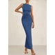 thumbnail image 5 of Vestido midi PRETTYGARDEN, ajustado fruncido de verano 2025 para mujer, 5 of 9