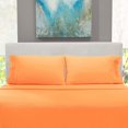 thumbnail image 2 of Clara Clark 1800 Series Deep Pocket 4pc Bed Sheet Set Queen Size, Apricot Buff Orange, 2 of 6