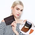 thumbnail image 4 of Card Case Wallet, Slim Leather Rfid-blocking Cash and Id Holder for Women, Minimalist Compact Multi-slot Organizer with Gift Box, Topliu, 4 of 9