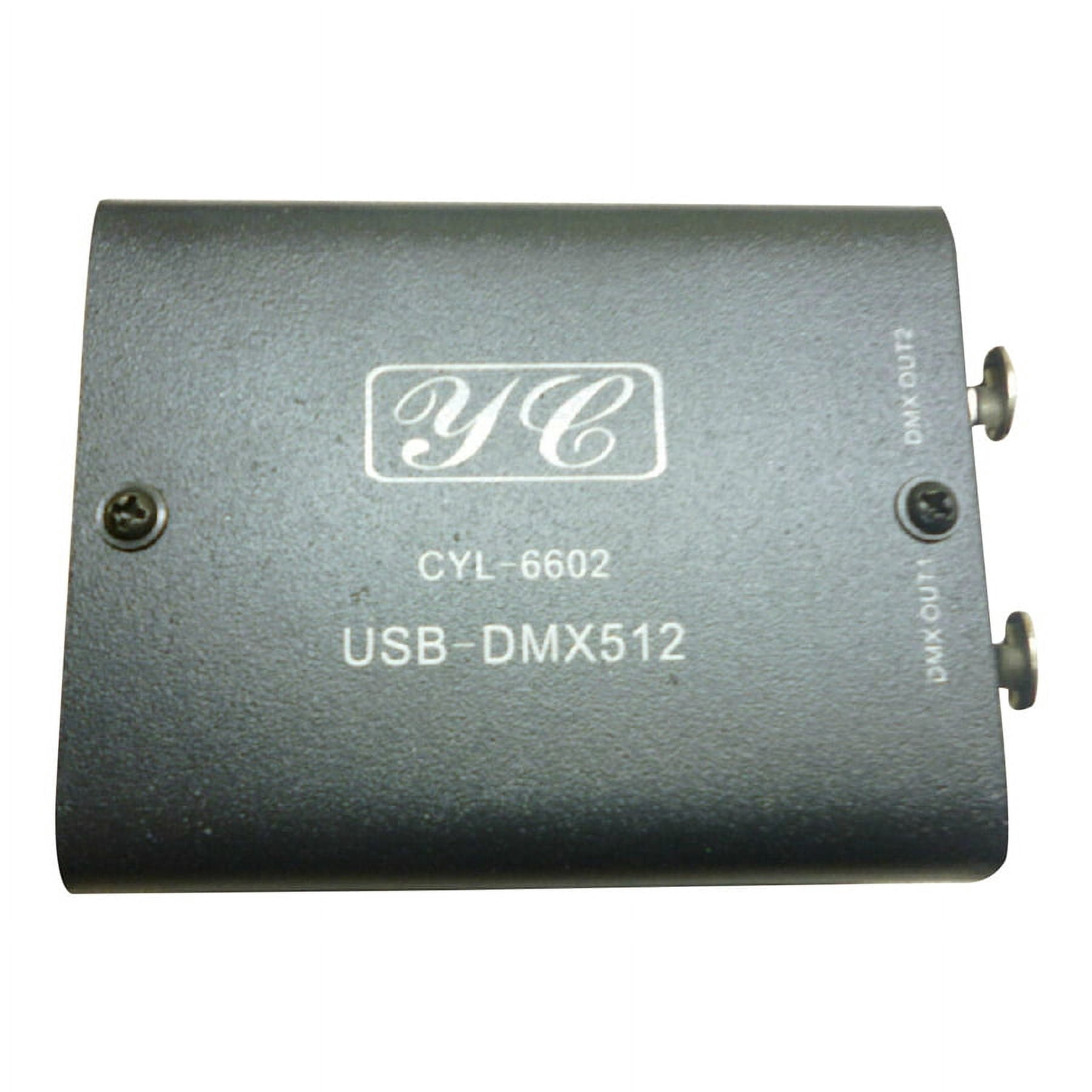 512-Channel USB To DMX512 LED Lights Stage Lighting Controller Lighting Controller Mini Decoder