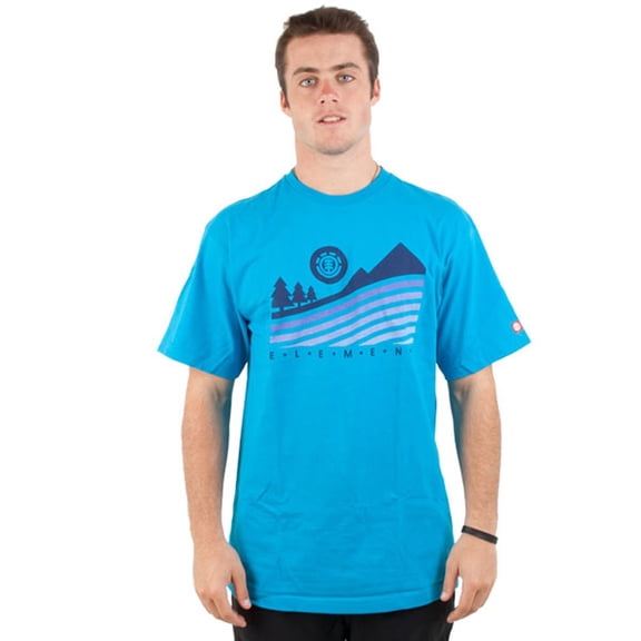 Element - Swirl Cyan T-Shirt - X-Large