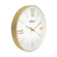 thumbnail image 2 of Reloj De Pared Elegante Steiner Análogo Números Romanos 30 cm White & Rose Gold, 2 of 4