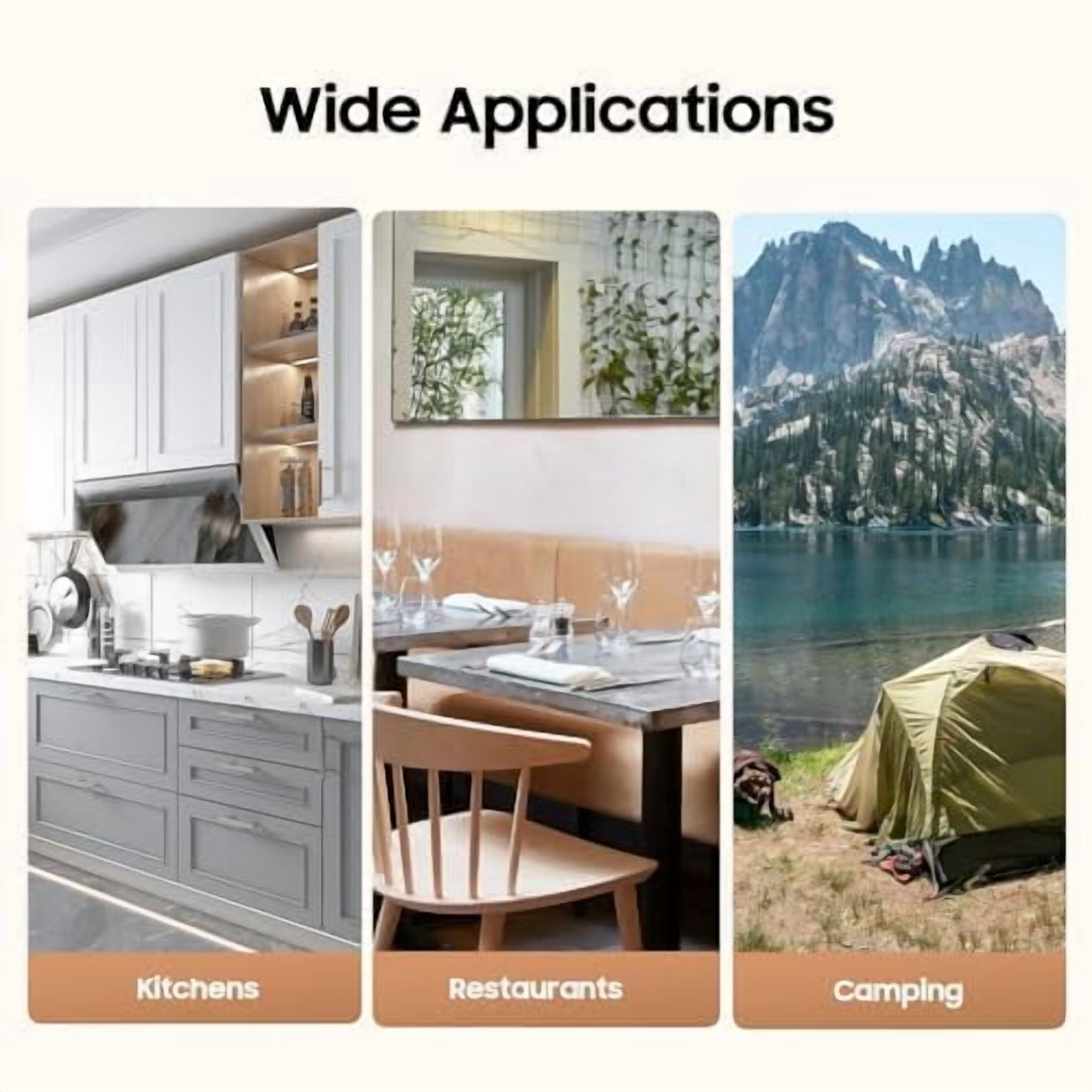 Wooden Stove Top Cover, 30 x 22 Inch Noodle Board with Handles, 44.09 lbs Capacity for Gas Burners and Counter Space