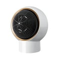 thumbnail image 2 of Calentador de Espacio kusrkot Dormitorio Calefacción Ventilador Protección Contra Sobrecalentamiento Termostato Hogar Interior Blanco 180x130x85mm, 2 of 8
