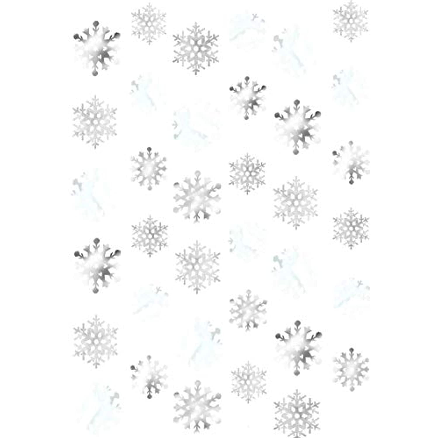 Amscan 672015 Christmas Snowflake String Foil, 6 Ct. | Party Decoration 7 -  Walmart.com