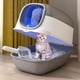 thumbnail image 2 of Lavabo para Arena Gatos Inodoro Entrenamiento Gatitos Caja Completamente Cerrada Desmontable, 2 of 9