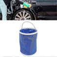 thumbnail image 5 of Foldable Bucket 13L Large Capacity Portable Collapsible Water Container with Storage Bag Blue, 5 of 5