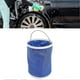 thumbnail image 5 of Foldable Bucket 13L Large Capacity Portable Collapsible Water Container with Storage Bag Blue, 5 of 5